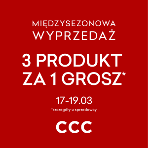 Międzysezonowa wyprzedaż w CCC!