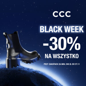 BLACK WEEK w CCC! -30% na WSZYSTKO!