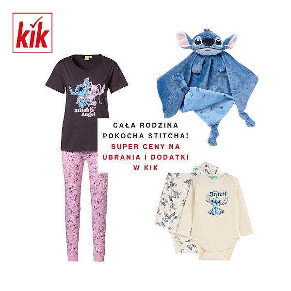 KIK: cała rodzina pokocha Stitcha!