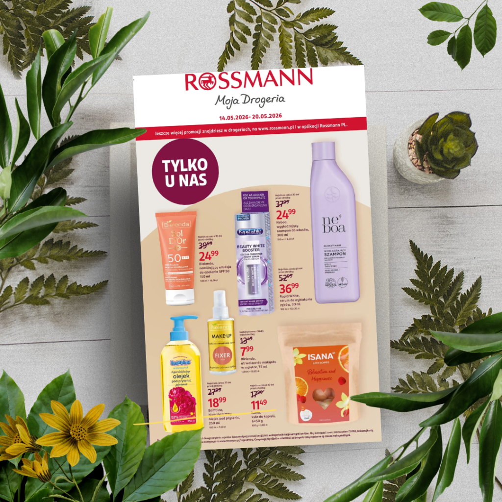 ROSSMANN: nowa gazetka promocyjna
