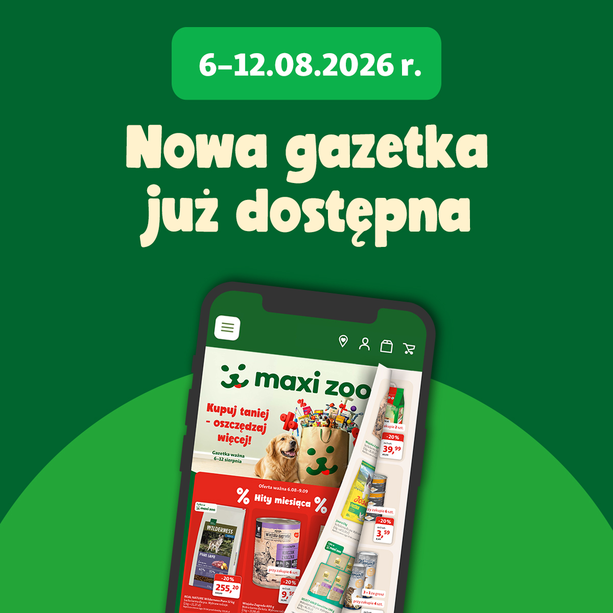 MAXI ZOO: nowa gazetka