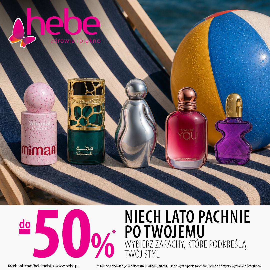 HEBE: letnie zapachy do -50%