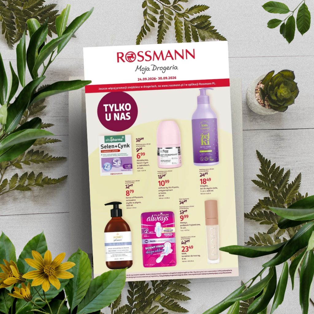 ROSSMANN: nowa gazetka promocyjna