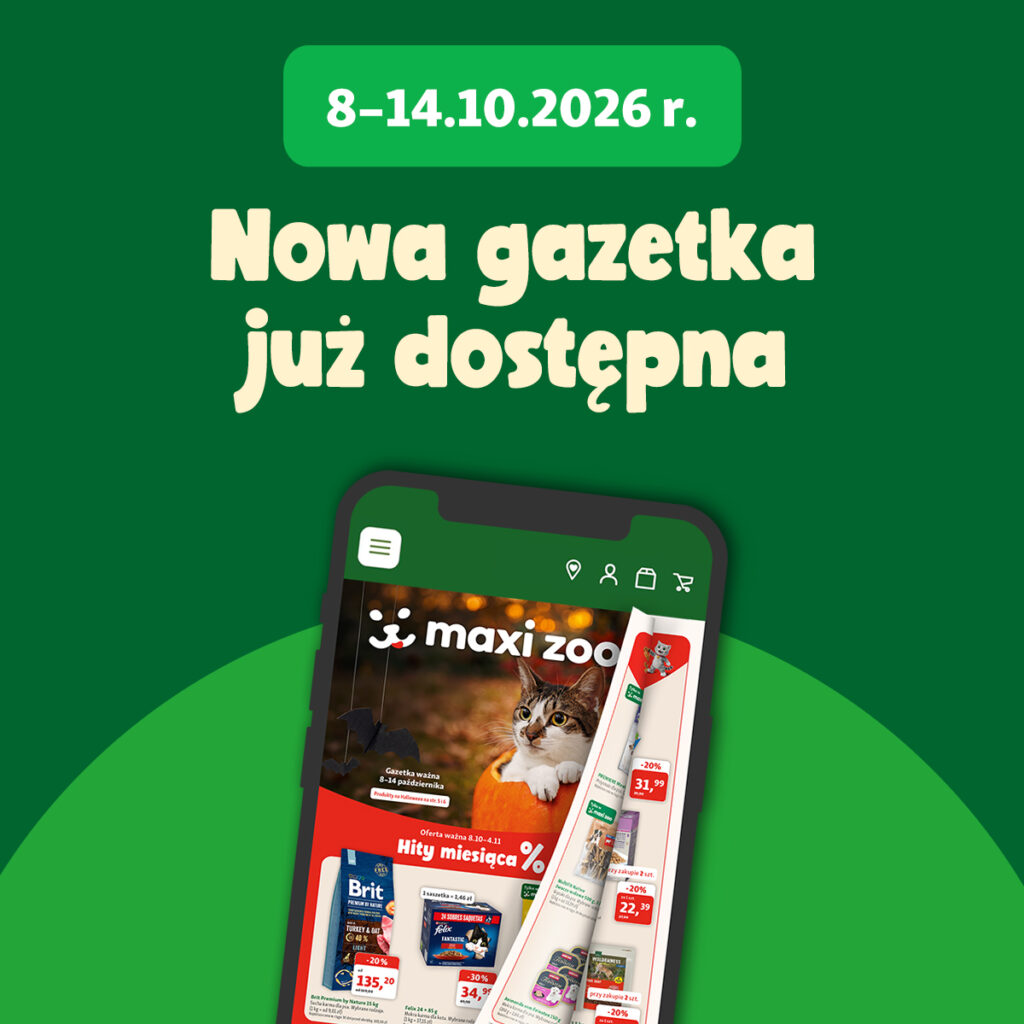 MAXI ZOO: nowa gazetka