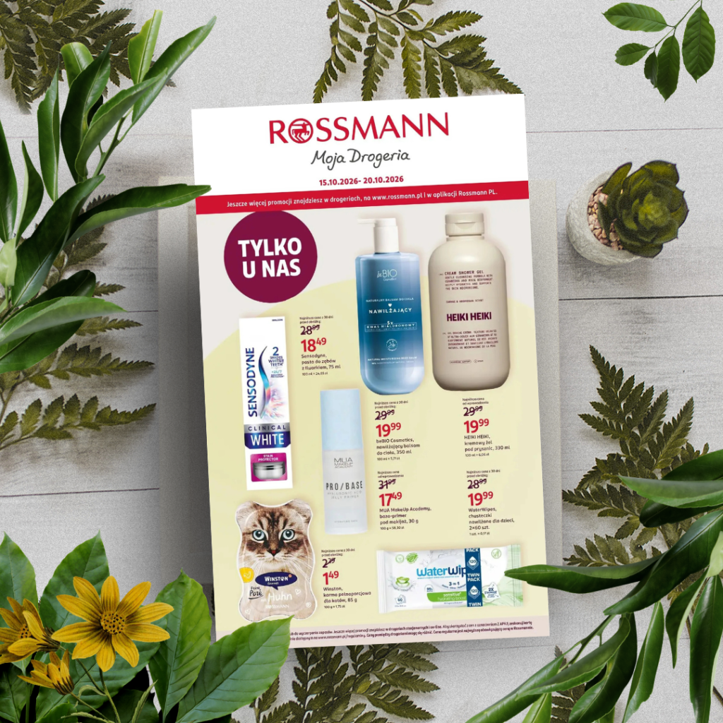 ROSSMANN: nowa gazetka promocyjna